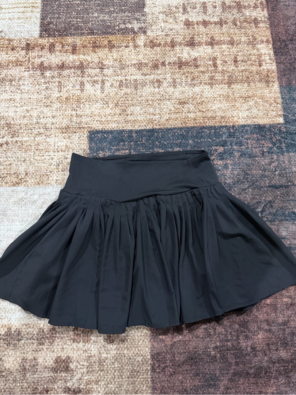 all in motion Black Circle Skater Skirt